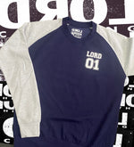 LORD 01 Baseball Sweatshirt Navy/Grey