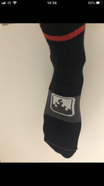 Socks - Black/Grey Full Length